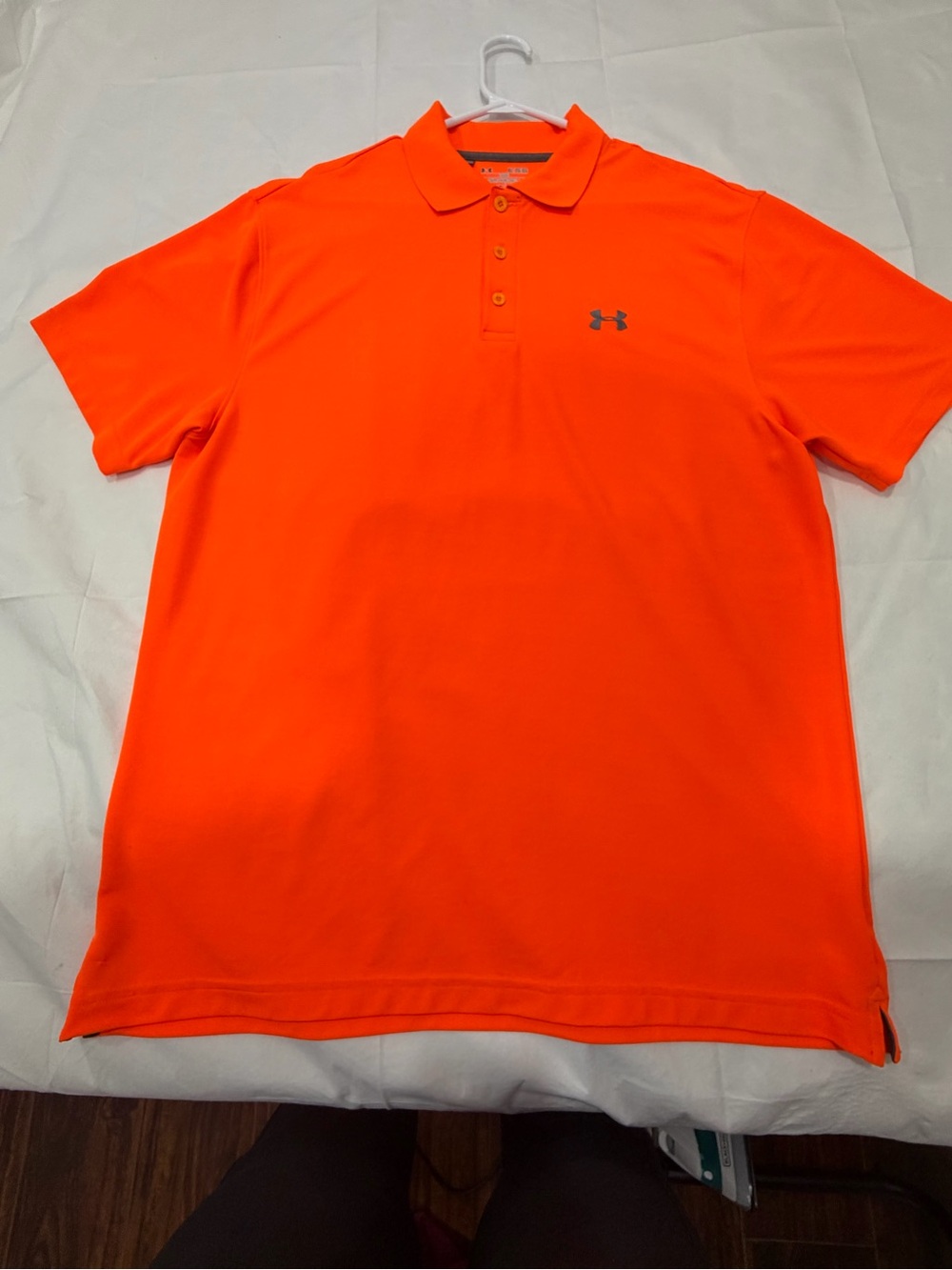Under Armour Men’s Bright Orange Performance Polo